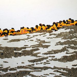 "Im Mittelmeer" - "Eternity, 61 x 122 cm, 2019