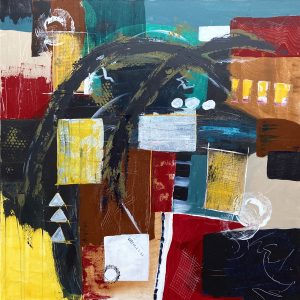 "Loud" - Acryl auf Leinwand, 100x100 cm, 2020