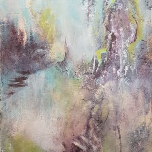 "Ohne Titel" - 50x100 cm, Acryl, Structure paste on canvas, 2021