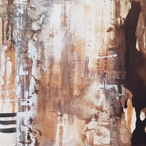 "Ohne Titel" - 120x40 cm, Acrylic on canvas, 2022