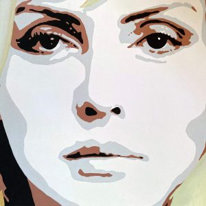 "Debbie Harry" - Acryl auf Leinwand, 85x210 cm, 2022