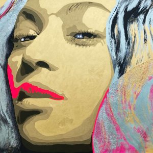 "Beyonce Knows" - Acryl auf Leinwand, 135x200 cm, 2022