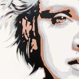 "Madonna" - Acryl auf Leinwand, 85x210 cm, 2023