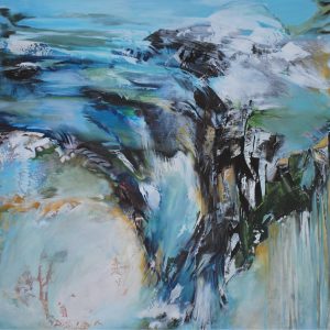 "Garten Eden" - Acryl auf Leinwand, 120x120 cm, 2015