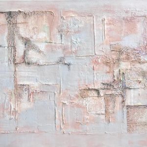 "Leichtigkeit des Lebens" - Mixed Media auf Leinwand, 77x100 cm, 2022