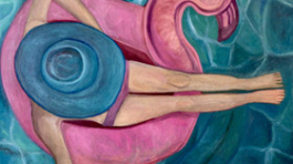 "Don`t worry, Relex" - Öl auf Leinwand, 100x100 cm, 2020