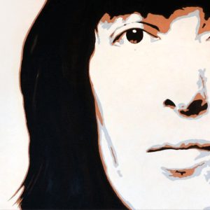 "Bill Wyman" - Acryl auf Leinwand, 85x210 cm, 2022
