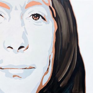 "Charlie Watts" - Acryl auf Leinwand, 85x210 cm, 2022