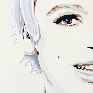 "Edie Sedgwick" - Acryl auf Leinwand, 85x210 cm, 20222
