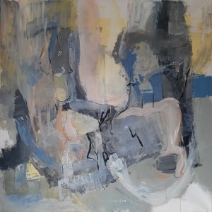 "Ohne Titel" - Acrylic on canvas, 130x130 cm, 2023