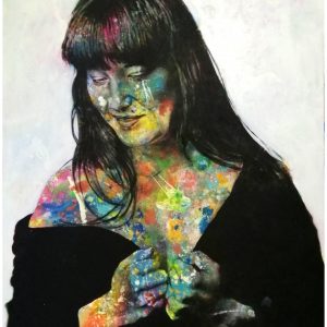 "Anna" - Mixed-Media on Canvas, 150x120 cm