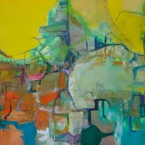 "Ohne Titel" - Acrylic on canvas, 70x90 cm, 2023