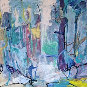 "Ohne Titel" - Acrylic on canvas, 130x100 cm, 2023