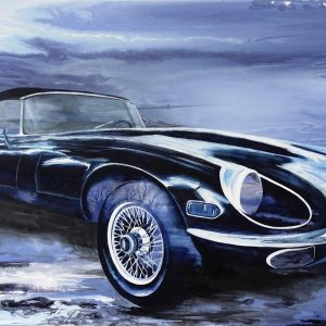 "Jaguar" - 70x100cm, Acryl auf Leinwand, 2020