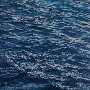 "Zenith Wave" - Oil on canvas, 24x32 inches, 2022 - 2.300 $