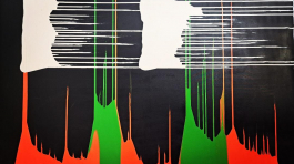 "Resonanz" - Acryl auf Leinwand, 120x180 cm, 2018