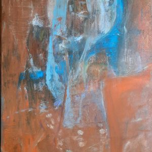 "Ohne Titel" - Acrylic on canvas, 100x70 cm, 2023